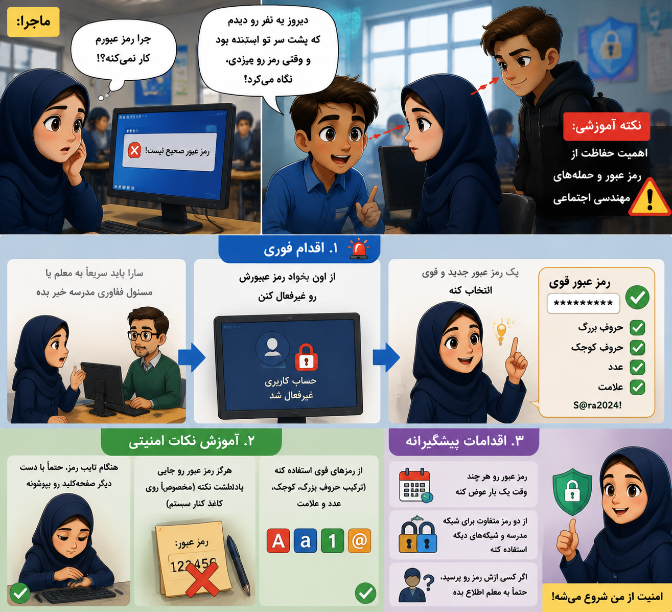 تصویر رمز عبور گمشده